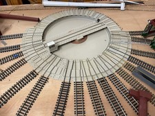 Pont tournant motorisé Jouef entièrement refait lire description 01