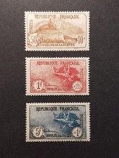 FRANCE Poste  N° 230/231/232 "Sig CALVES"  Tbc.  Neufs** Sans ch 1er choix Luxe