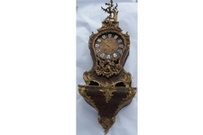 Très grand cartel style Louis XV marqueterie Boulle (53153)