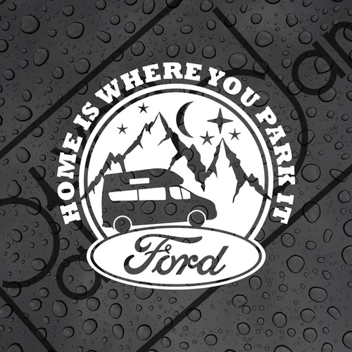 Ford nugget camper white - h2,