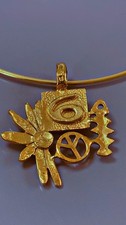 Vintage Pendentif BICHE DE