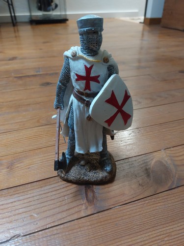 Figurine résine templiers - figurine,