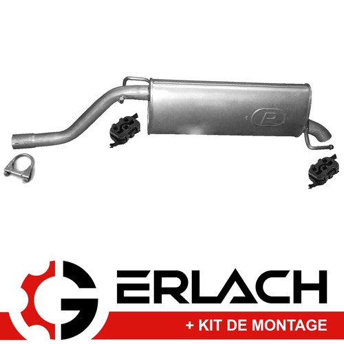 Silencieux arriere pour opel - silencieux,