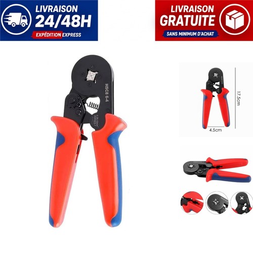 Pince sertir cliquet - sertir,