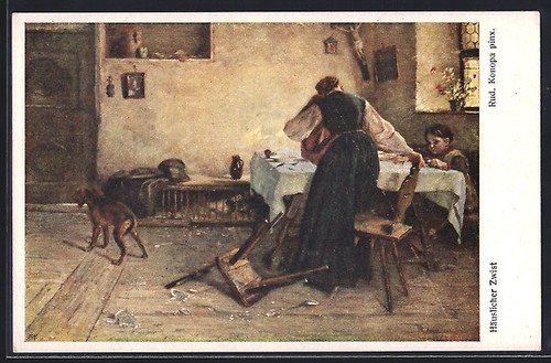 Carte postale artiste - carte,
