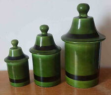 Série de 3 pots à tabac ou