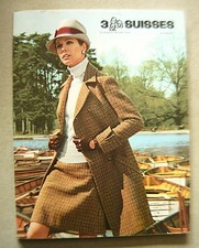 Ancien Catalogue 3 SUISSES AUTOMNE HIVER 1968 / 69  MODE VINTAGE 320 pages