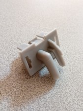 1x Raccord Conduite Durite Clip Tube Tuyau Plastique Sèche-linge Bosch Siemens