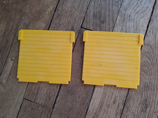 Playmobil 3425 3461 mur latéral jaune Saloon Miner Hôtel Western Cowboy X2