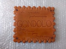GONDOLO Biscuits Plaque