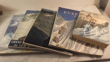 1950.lot 5 livres alpinisme montagne anapurna himalaya.Frison Roche (envoi).