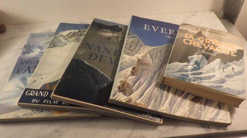 1950 lot livres alpinisme - livres,
