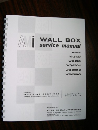 Ami service parts manual - service,