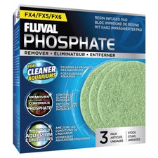 Fluval Phosphate Remover FX4/6 3er-Pack pour Aquariums Traitement De L'Eau