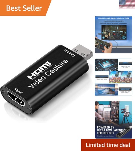 High quality video capture - video,