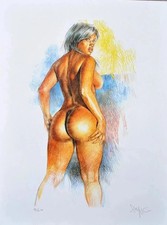 Paolo SERPIERI :  Indienne nue