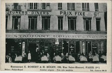 CPA PARIS 1e - Restaurant E