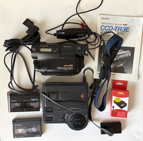 Handycam hi8 sony ccd tr3e - sony, ccd-tr3e