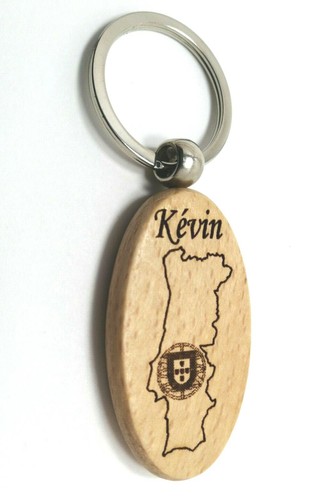 Porte clefs bois - porte,