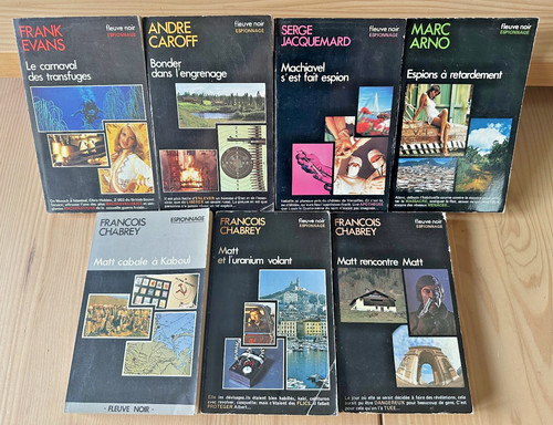 Fleuve noir espionnage lot - *,