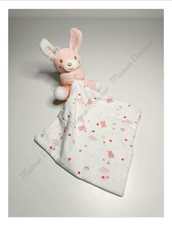 Doudou Plat/Mouchoir Lapin