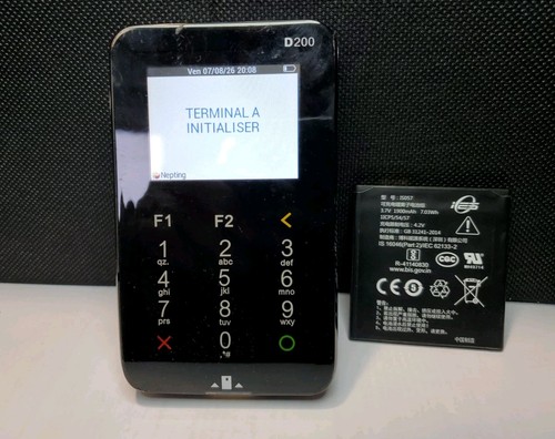 Terminal paiement tpe pax - terminal, de
