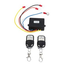 Kit Système de Contrôle Treuil Sans Fil 12V 24V avec Récepteur pour SUV Camio