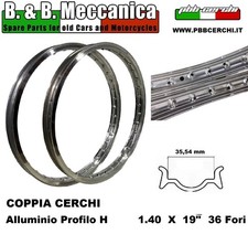 Paire Roues Aluminium 140 X 19