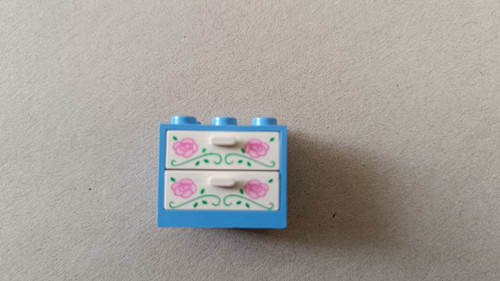 Lego belville bleu - belville, container
