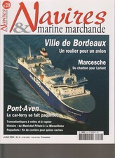 NAVIRE & MARINE MARCHANDE N°20 BORDEAUX / MARCESCHE / PONT-AVEN / MARSEILLAISE