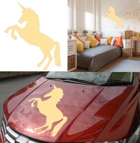 Licorne version autocollant - licorne,