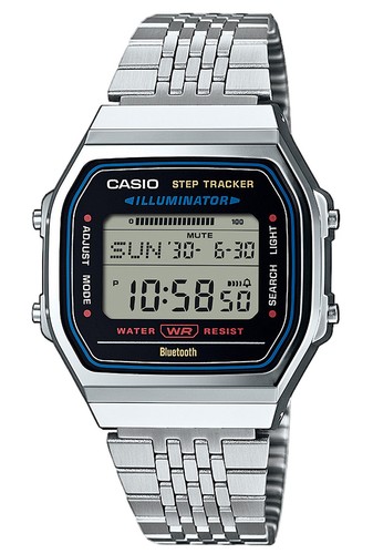 Casio montre argent digital - casio,