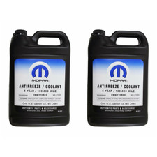 2X 3.785L ORANGE MOPAR LIQUIDE REFROIDISSEMENT POUR DODGE CHRYSLER JEEP MS-9769G