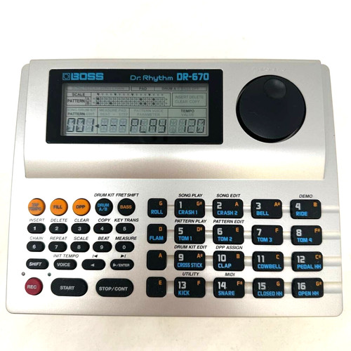 Boss 670 rhythm drum - boss, dr.