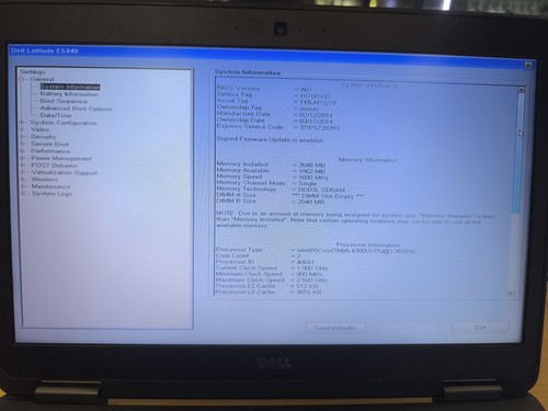Dell latitude e5440 i5 - dell, i5-4300