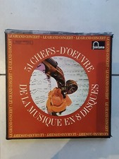 COFFRET DISQUES VINYLE LP 33T VERDI CHOPIN ROSSINI LISZT GOUNOD MOZART...