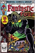 FANTASTIC FOUR N° 247 Oct. 1982 Jim Novak John Byrne Cover Marvel Comics Group
