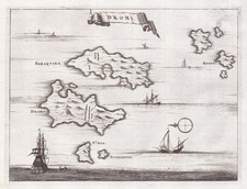 Carte De L'île Sarakino Platy