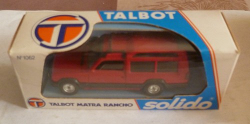 Solido talbot matra rancho - matra,