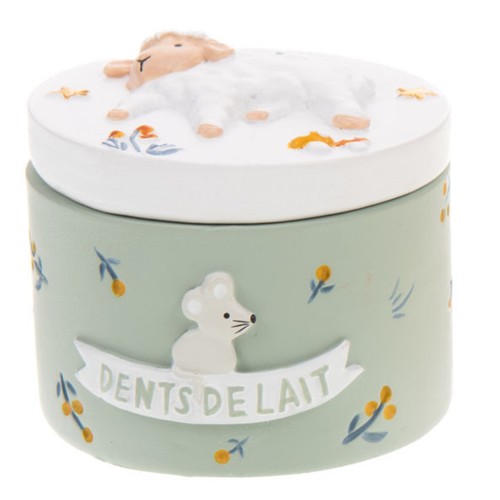 Petite boite dents lait - à,