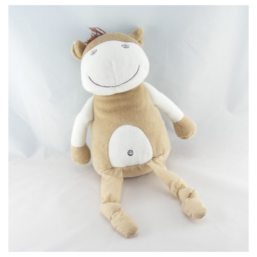 Doudou cheval girafe beige