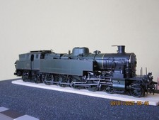 Rare LEMATEC  HO-212/6 Locomotive Vapeur 5-242 TB 17 Sncf Vert Brass Fulgurex