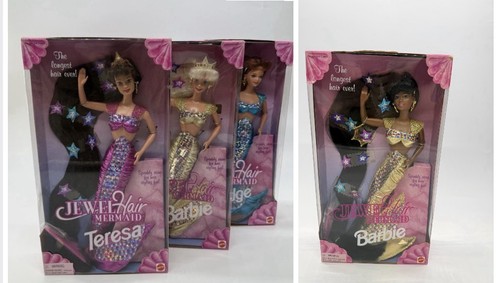 Barbie 1995 jewel hair - barbie,