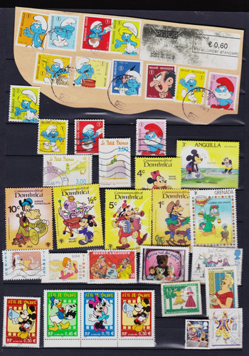 Timbres personnages - bd,