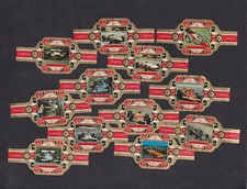 Série Ancienne moyenne Bague de Cigare Vitola 130859 Voiture course La Exquisita