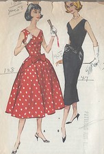 Patron De Couture Vintage 1958