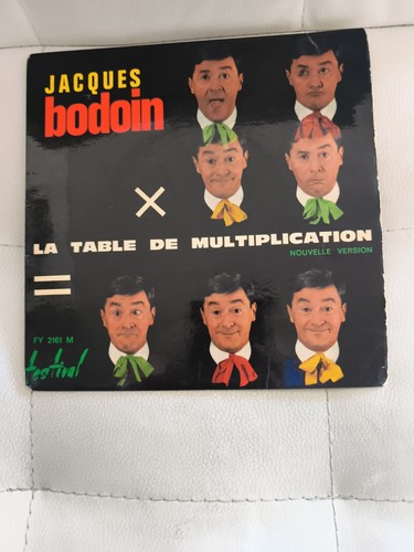 Bodoin jacques 45t table - 45t, ep