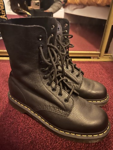 Marten 1490 black - 1490, leather