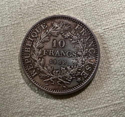 Francs hercule argent 1968 - hercule,