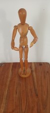 Vintage Mannequin Pantin Articulé En Bois